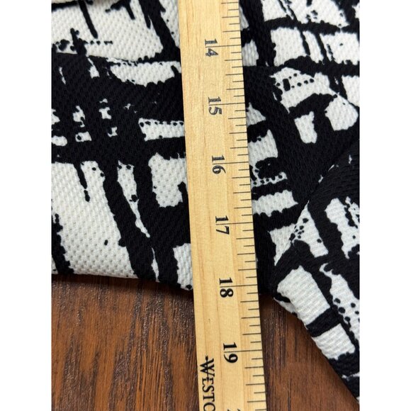 NEW Kasper Womens Size 4 Black White Elegant Party Chic Blazer Jacket 3/4 Sleeve - Picture 11 of 11